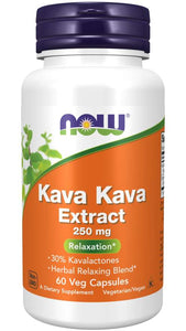 Kava Kava Extract 250 mg Veg Capsules